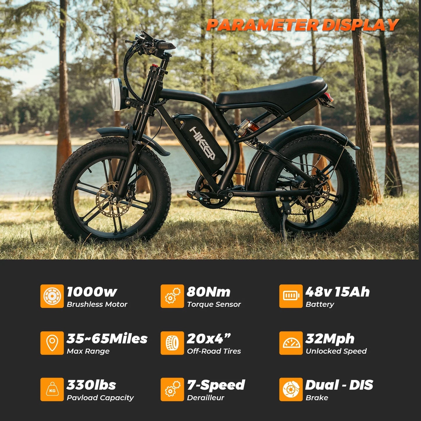 1500W E Bike
